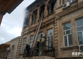 Fire in a building in Baku extinguished - PHOTO - VIDEO - UPDATED