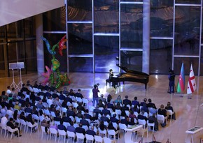 Известная пианистка Элиссо Болквадзе выступила в Центре Гейдара Алиева