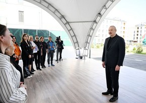 President: I am glad that former IDPs are now also moving to the Sugovushan village