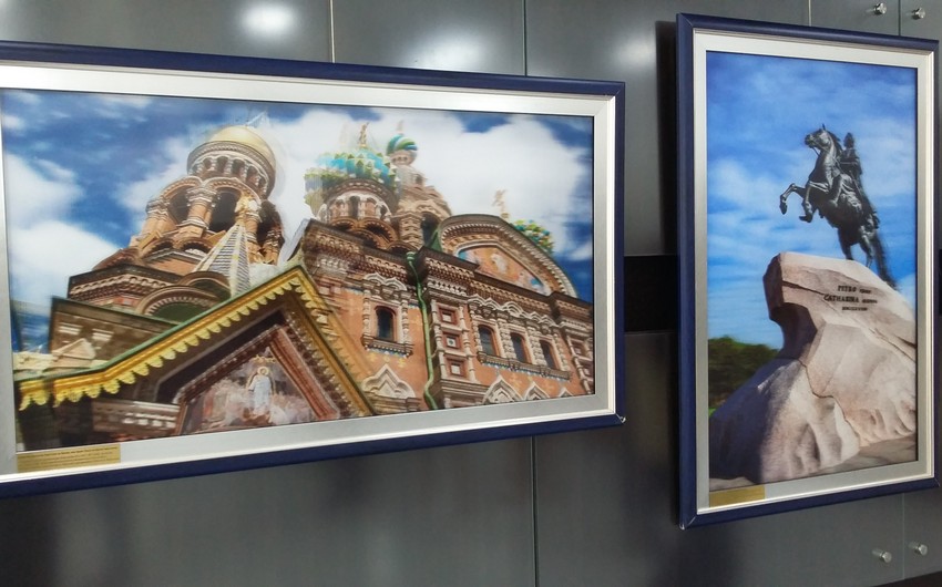 В Баку открылась фотовыставка Объемный Санкт-Петербург