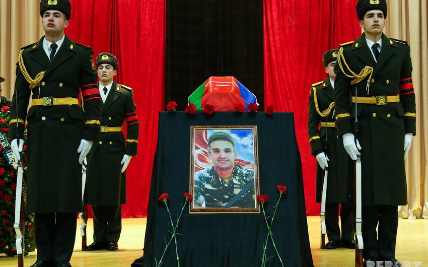 Farewell ceremony with martyred Chingiz Gurbanov completed - UPDATED -2