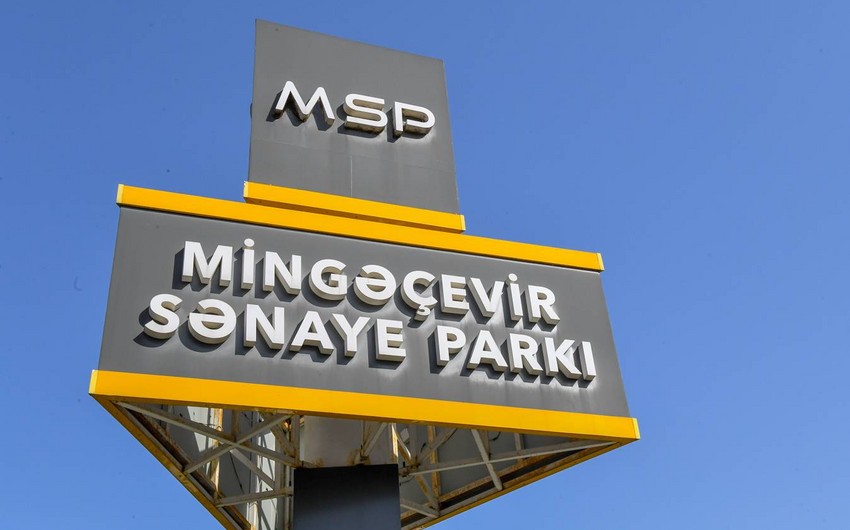 Mingəçevir Sənaye Parkından 9 ayda 33,3 milyon manatlıq məhsul ixrac edilib