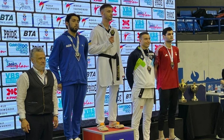 Azərbaycan taekvondoçuları Serbiyada iki medal qazanıblar