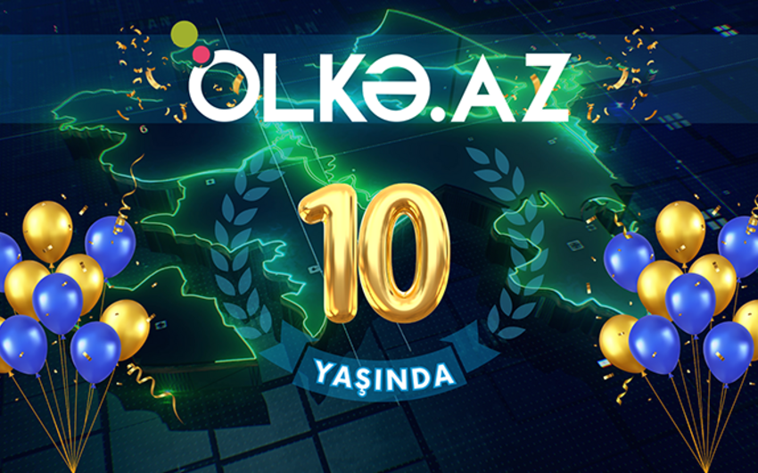 Ölkə.Az исполняется 10 лет