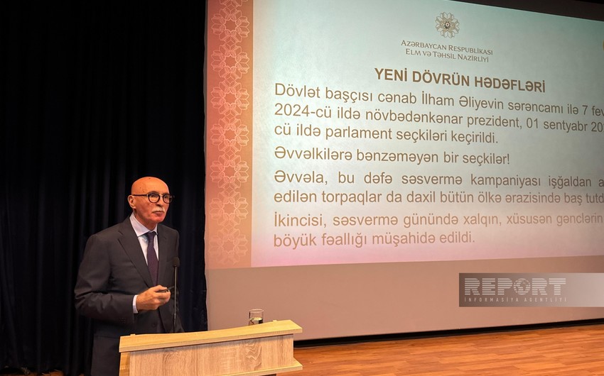 Nazir müavini: 2026-cı ildə məktəblərdə hər 6 şagirdə 1 kompüter düşəcək