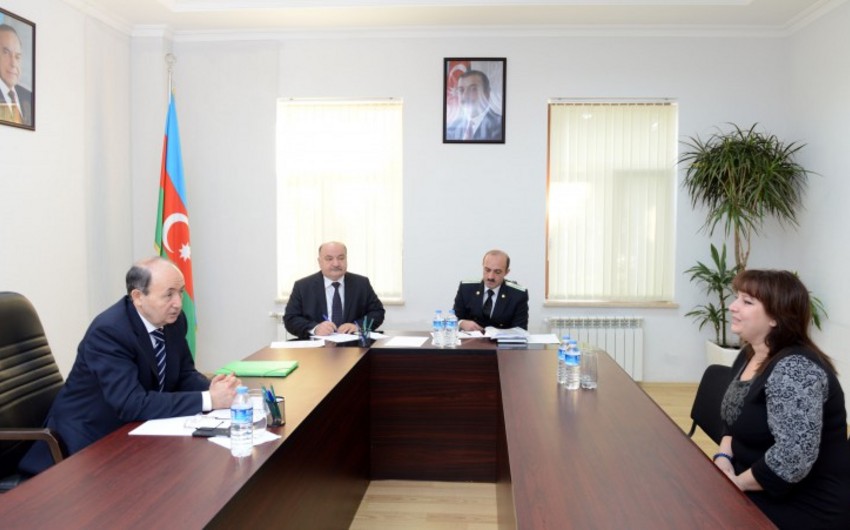 Глава Минюста Азербайджана принял граждан в Балакене