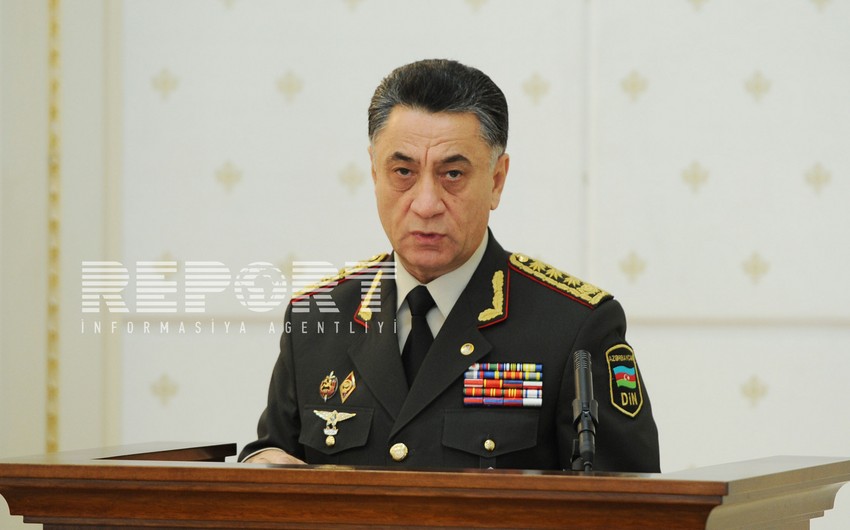 Minister Ramil Usubov chairs operational meeting at the Main State Traffic Police