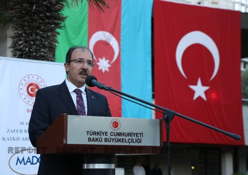 В Баку отметили День Победы Турции