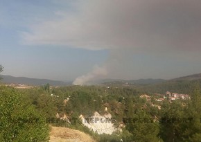 Wildfires continue in Turkey's Muğla province