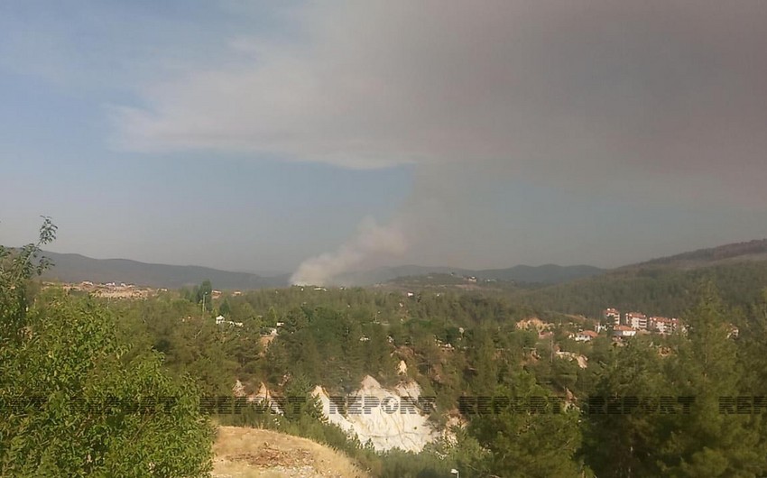В турецкой провинции Мугла продолжаются пожары