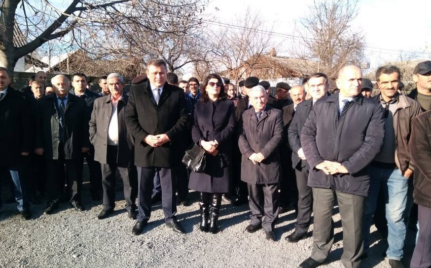 Zaqatalanın Lahıc kəndinə təbii qaz verilib