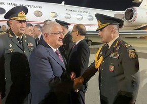 Turkish military leadership visiting Baku