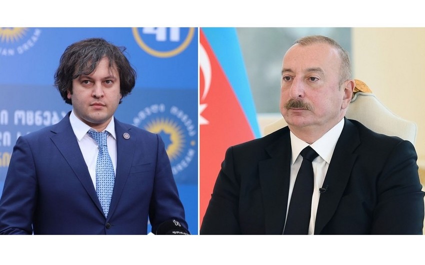 Georgian prime minister congratulates Ilham Aliyev