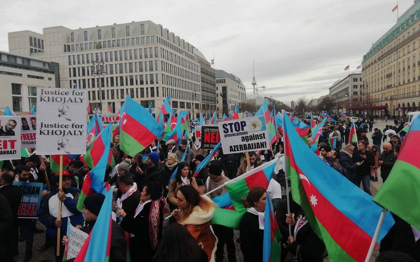 All-European Karabakh rally begins in Germany