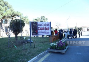 Trees planted in memory of Khojaly genocide child victims