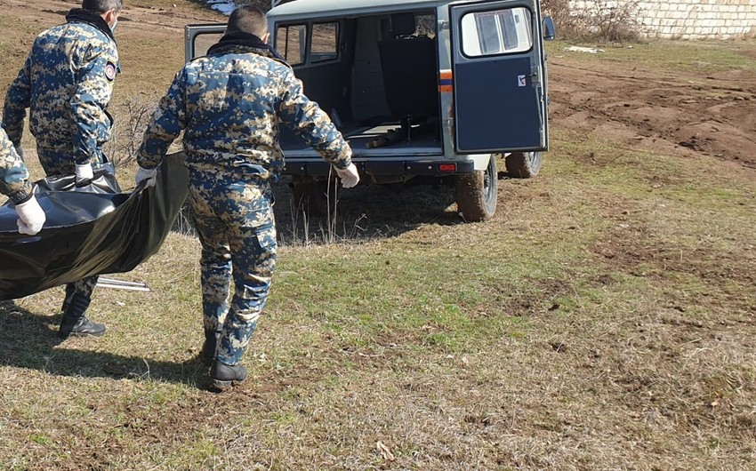 В Джебраиле найдены останки армянского оккупанта