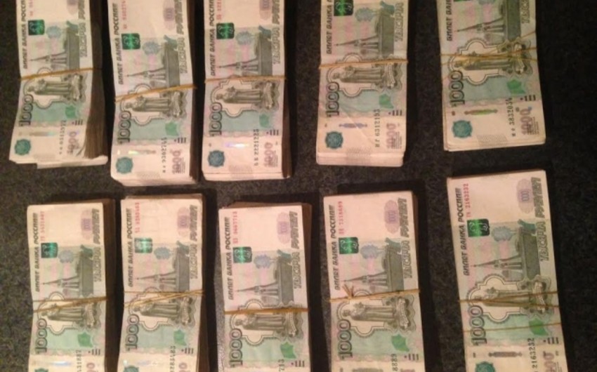 Smuggling of large amount Russian rubles prevented in Azerbaijan - PHOTO