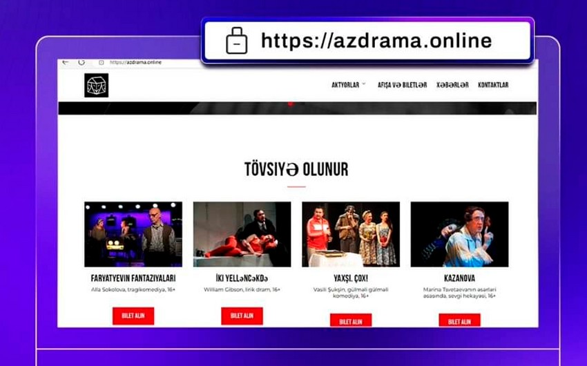 ETX teatr və sərgilər adından saxta bilet satışı ilə bağlı xəbərdarlıq edib