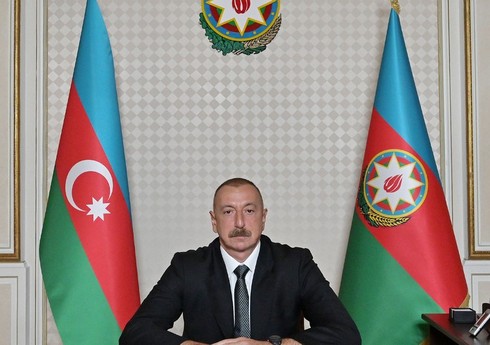 Президент Ильхам Алиев обратился к азербайджанского народу