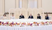 State reception hosted in honor of President Ilham Aliyev and First Lady Mehriban Aliyeva in Tashkent