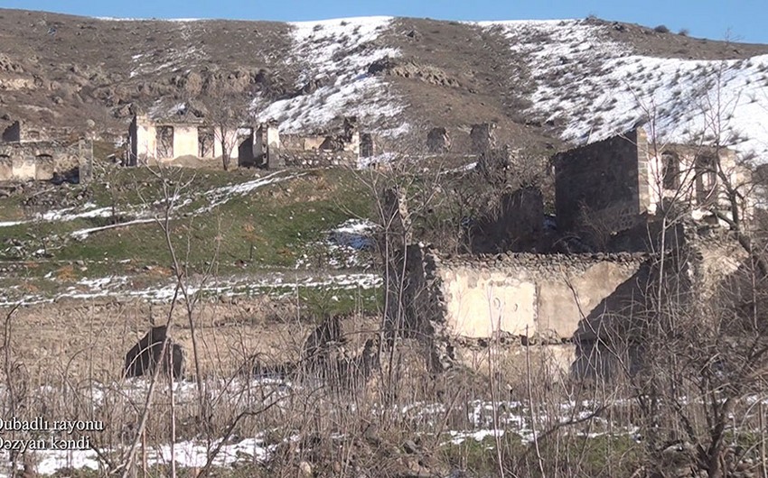 Erməni vandalları Qubadlının bu kəndini də viran qoyublar