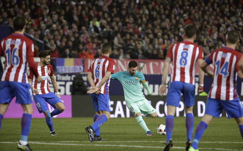Кубка Испании: Барселона обыграл Атлетико в первом матче 1/2 финала - ВИДЕО