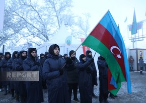 Демонстранты на дороге Ханкенди-Лачын проявляют высокую активность и на 62-й день акции