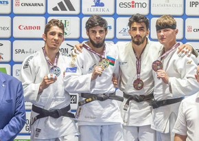 Azərbaycan cüdoçuları Avropa Kubokunun ilk günündə 5 medal qazanıb