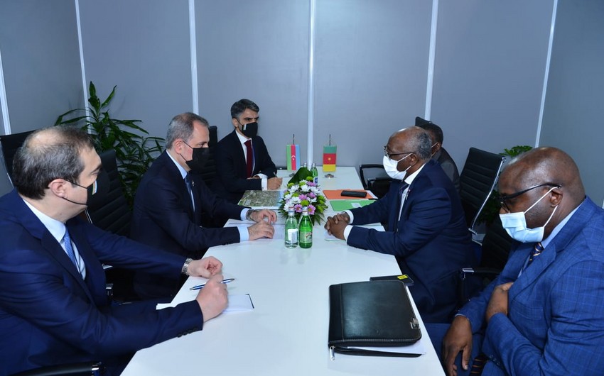 Состоялась встреча глав МИД Азербайджана и Камеруна