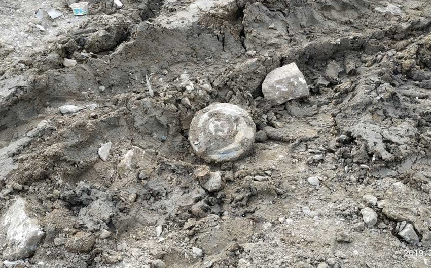 В Забрате обнаружена противотанковая мина