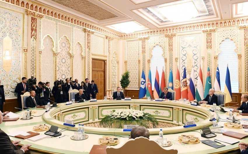Session of CIS Council of Heads of State kicks off in Dushanbe