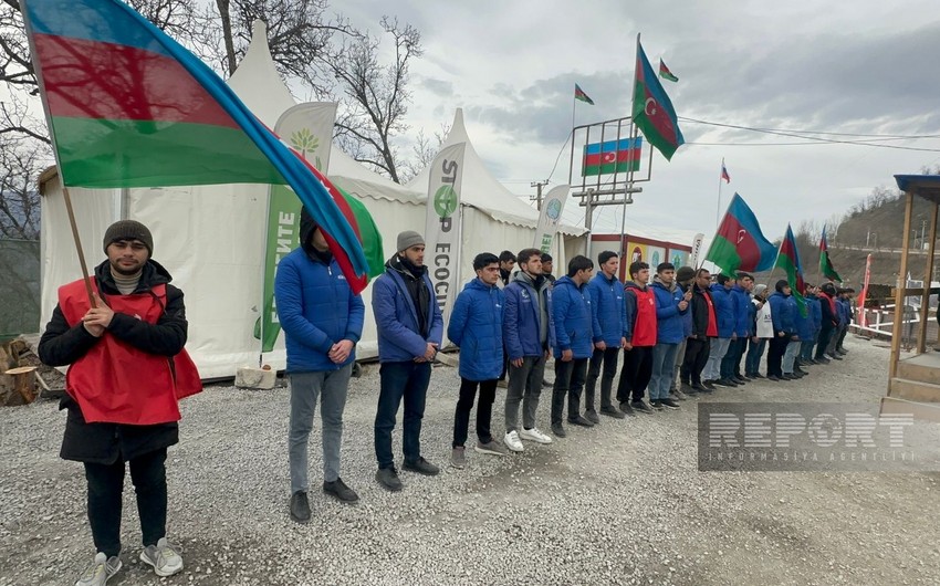 Экоакция на дороге Ханкенди-Лачын продолжается 122 дня, требования остаются неизменными