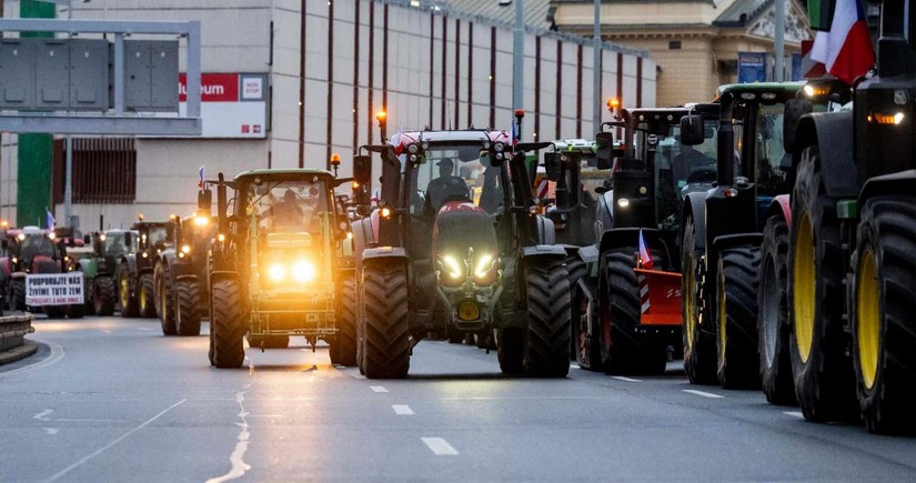 В Праге чешские фермеры планируют протесты 22 мая