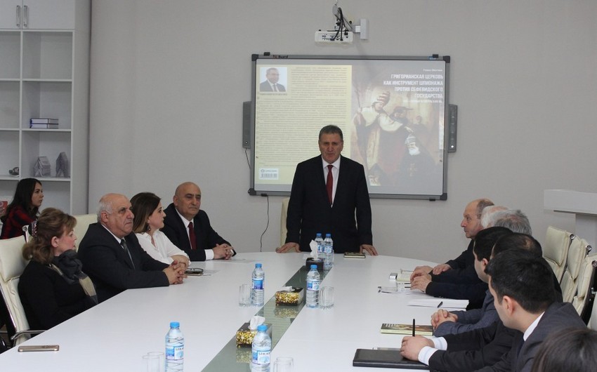 Prezident Administrasiyasının rəhbəri Ramiz Mehdiyevin kitabının təqdimatı keçirilib