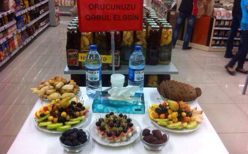 RAHAT marketlər şəbəkəsi Ramazan səbəti hazırlayıb