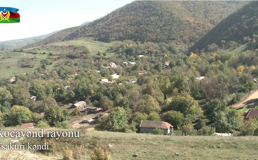 Xocavəndin işğaldan azad olunan Tsakuri kəndi