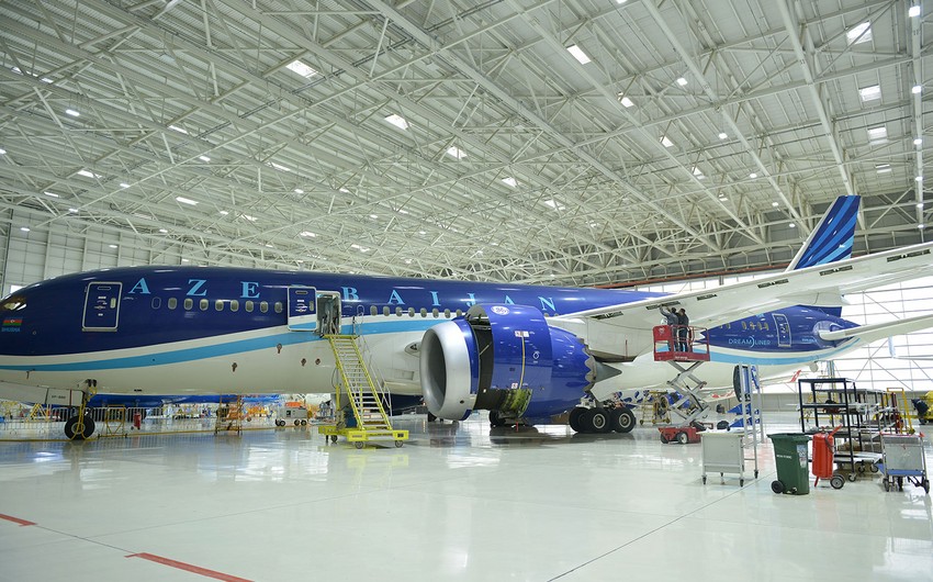 C-Check performed on Boeing 787-8 Dreamliner in Azerbaijan for first time in CIS