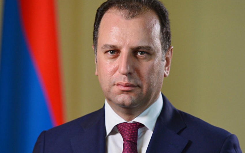 Ermənistanın müdafiə naziri vəzifəsinin icraçısı istefa verib