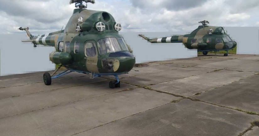 Латвия передала Украине вертолеты Ми-2 и Ми-17