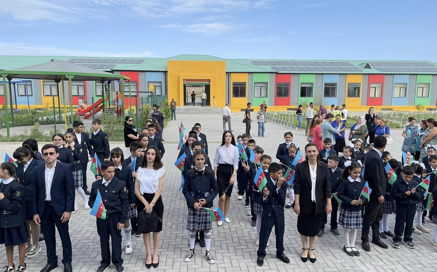 First bell rings at school in Azerbaijan’s Aghali after 29 years