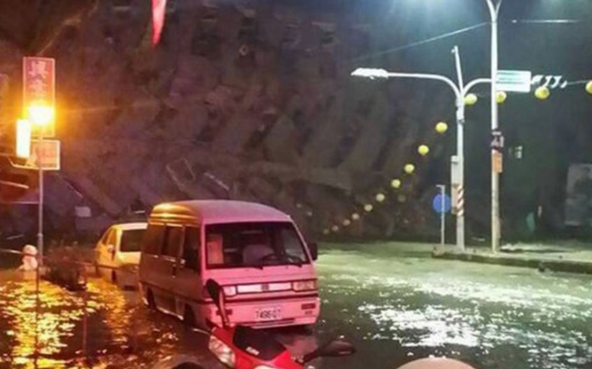 ​Землетрясение магнитудой 6,7 на Тайване вызвало обрушение домов - ФОТО - ВИДЕО