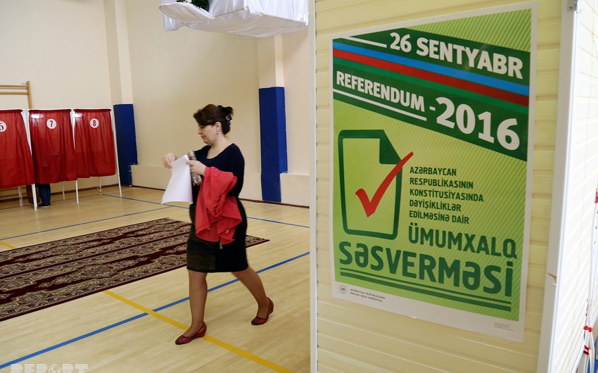 Опубликовано заключение миссии наблюдателей МПА СНГ на референдуме в Азербайджане