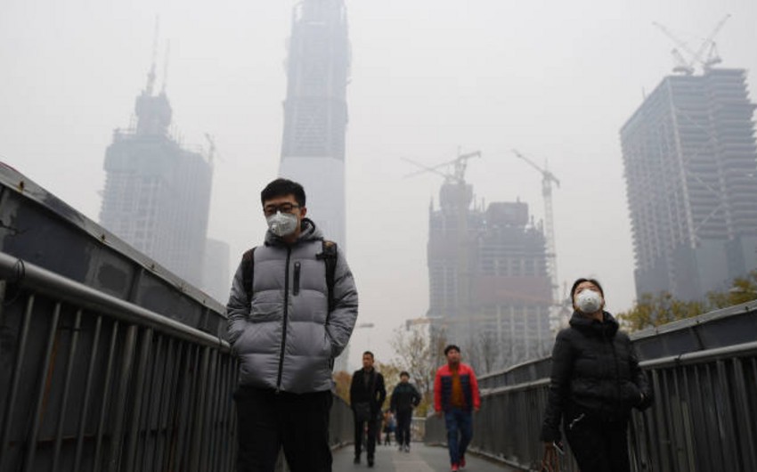 Уровень загрязнения воздуха в Пекине в восемь раз превысил норму ВОЗ