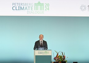 Олаф Шольц: В Баку будут обсуждаться вопросы климатического финансирования