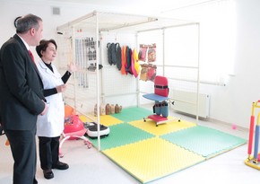 Hungarian ambassador visits children's rehab center in Baku
