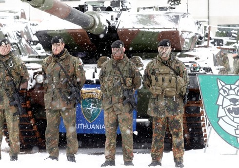 Германия увеличит военный контингент в Литве