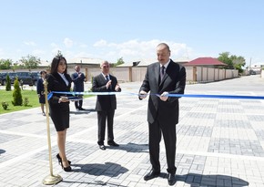 President Ilham Aliyev inaugurated secondary school 6 in Garakhanbayli administrative district, Nakhchivan