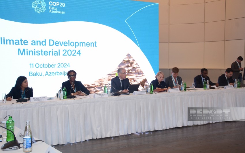 Climate and Development Ministerial underway in Baku