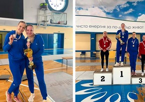 Azərbaycan qılıncoynadanı beynəlxalq turnirdə qızıl medal qazanıb