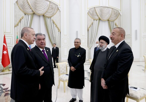 Ильхам Алиев встретился в Ашхабаде с президентом Турции Реджепом Тайипом Эрдоганом